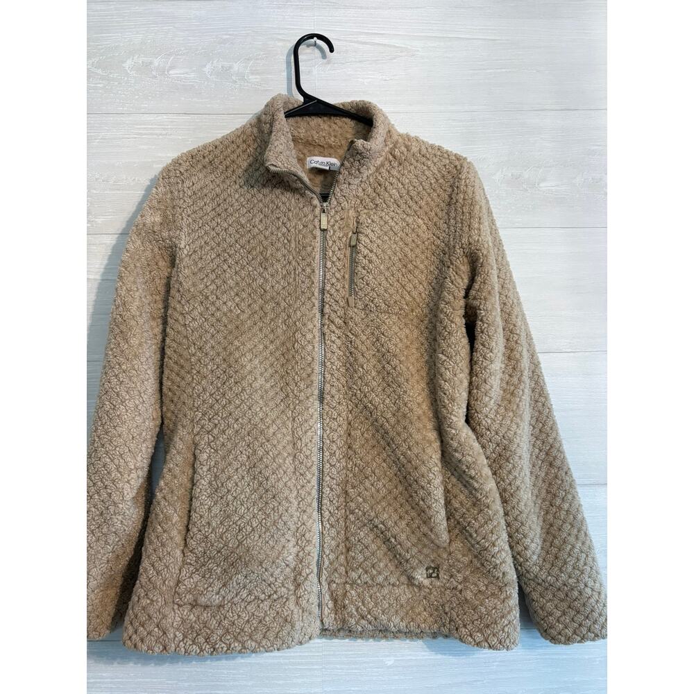 Calvin Klein Soft Fuzzy Fleece Jacket Women's S